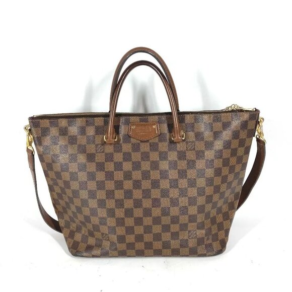 LOUIS VUITTON N63169 Damier Belmont Bags Hand Bag Tote Bag 2WAY Bag Shoulder Bag - Picture 1 of 16